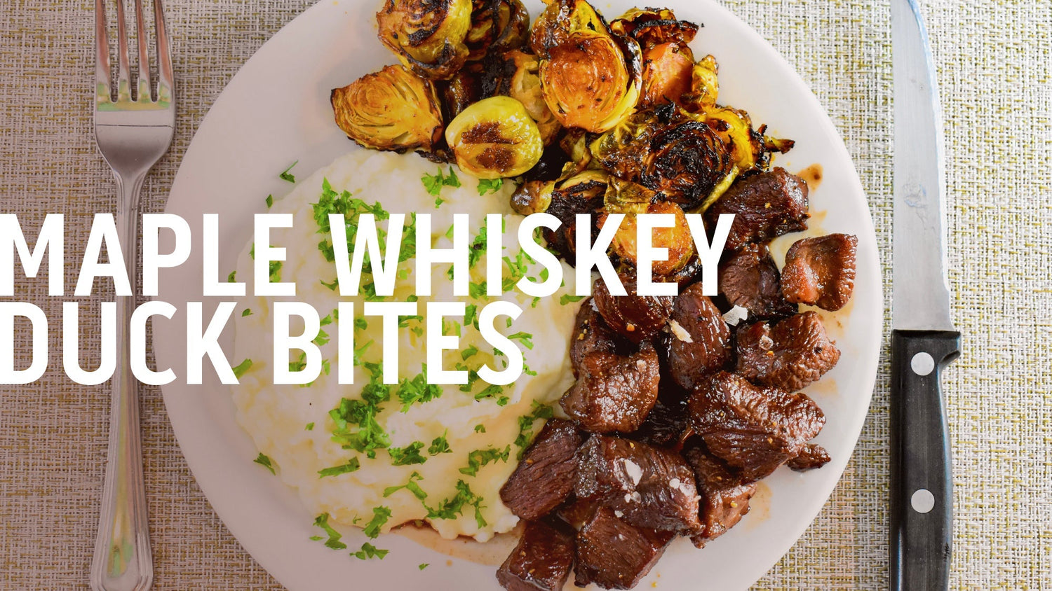 WILD GAME WEDNESDAY-Maple Whiskey Duck (or Goose) Bites-Outdoor Edge
