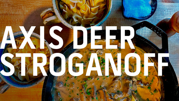 Axis Deer Stroganoff: A Wild Game Delight - Wild Game Wednesday