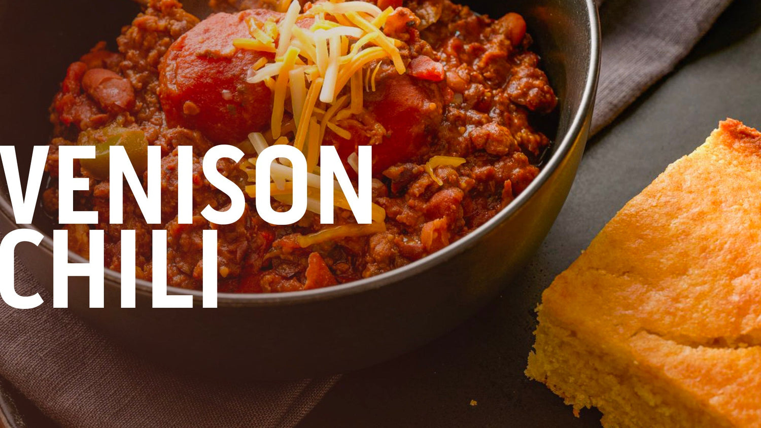 WILD GAME WEDNESDAY-VENISON CHILI-Outdoor Edge