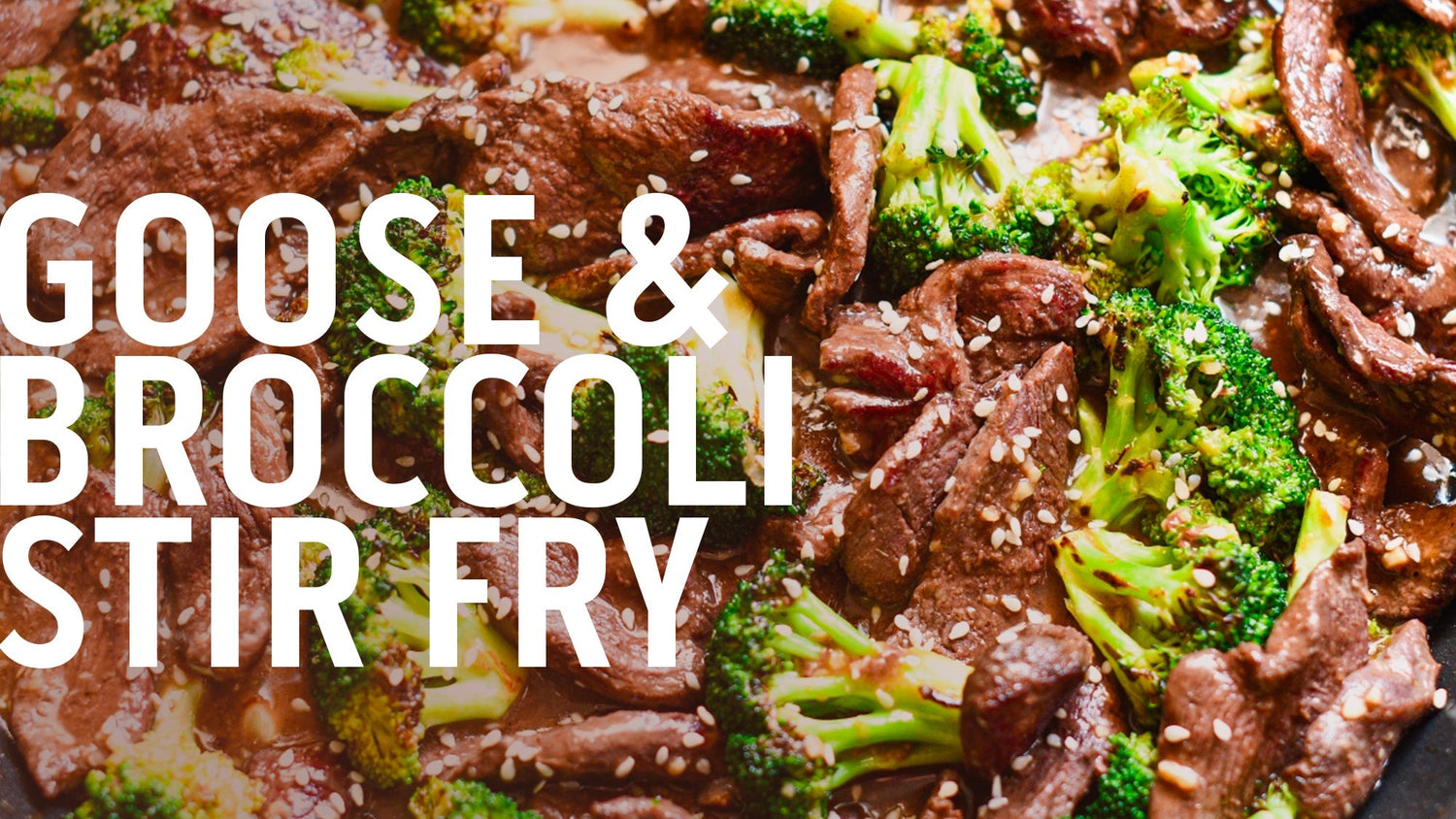 WILD GAME WEDNESDAY-Goose and Broccoli Stir Fry-Outdoor Edge