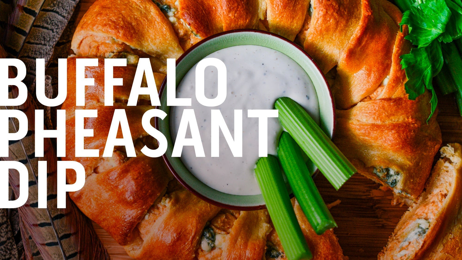 WILD GAME WEDNESDAY-BUFFALO PHEASANT DIP-Outdoor Edge