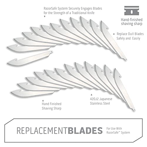 3.0" DROP POINT REPLACEMENT BLADES | 24-PACK