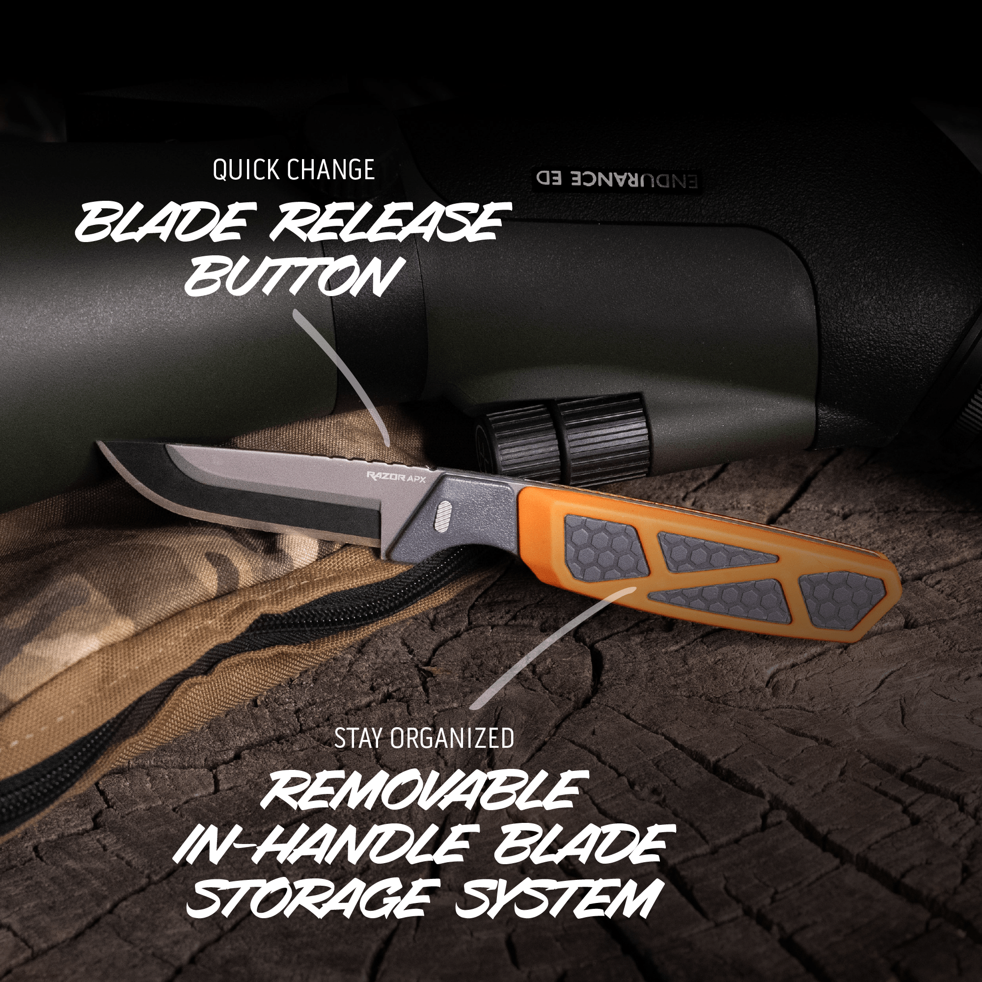 3.0" RAZOR APX HUNTING KNIFE-2-Outdoor Edge