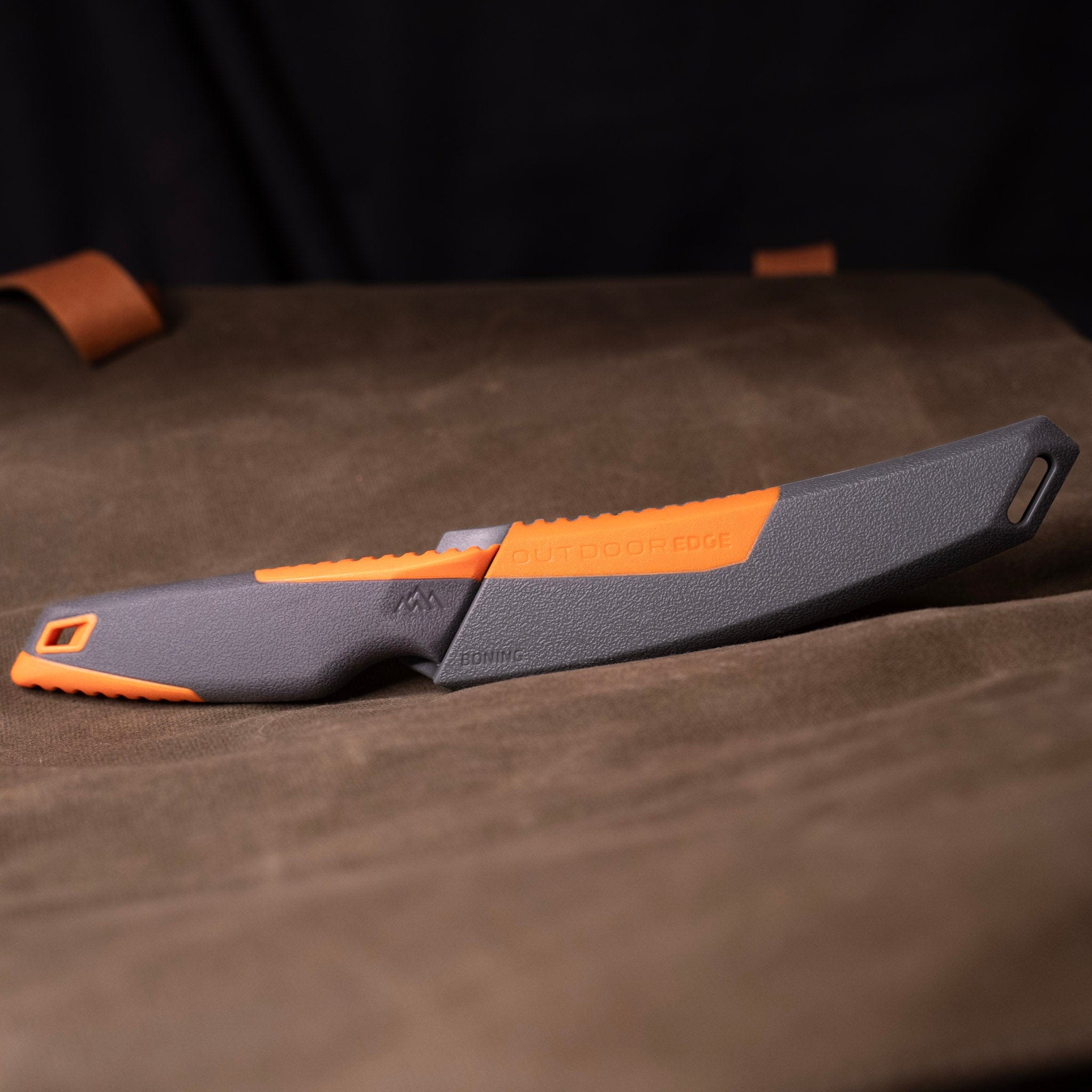 Vantex boning knife with over on it