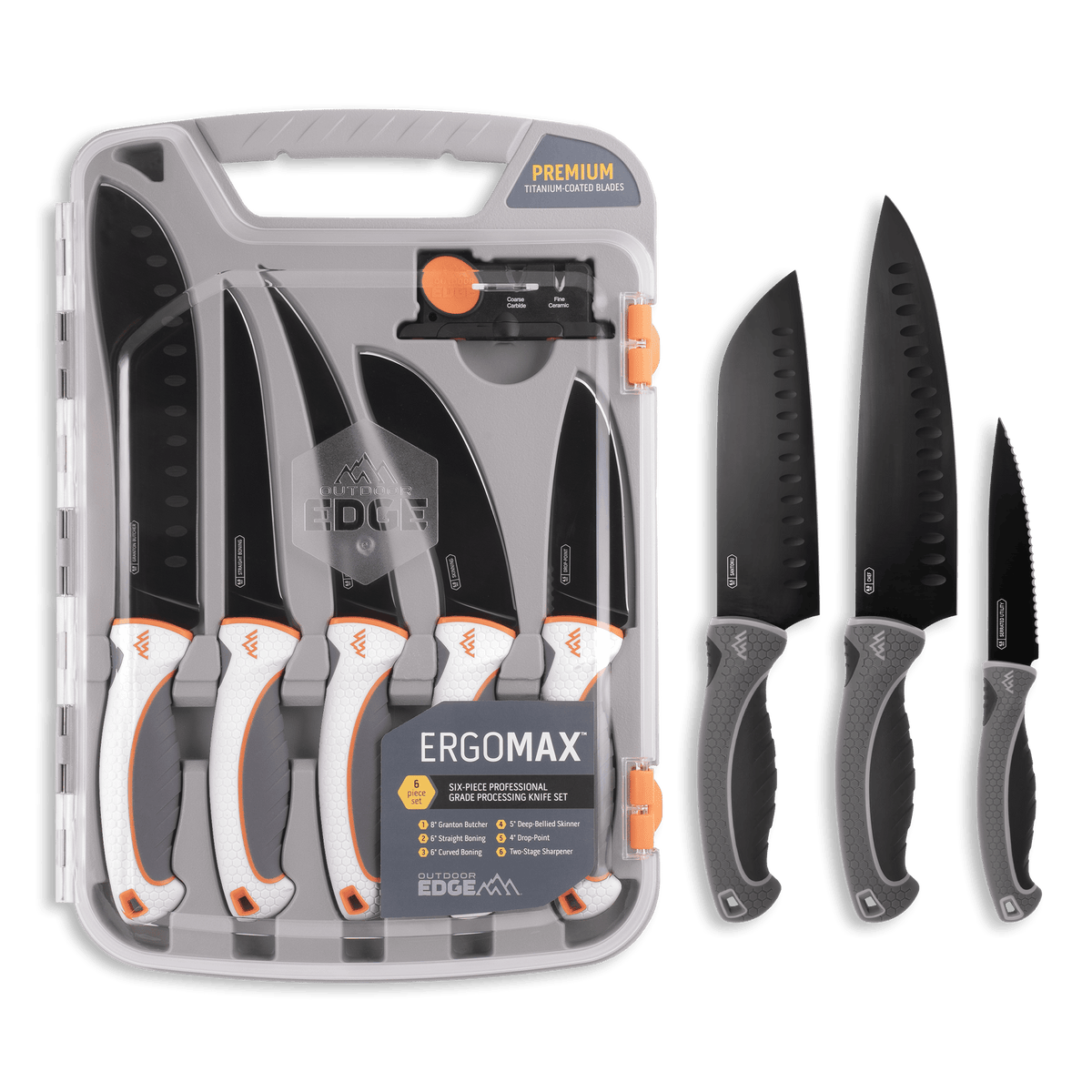 Field to Table Bundle: ErgoMax® Game Processing Set + ErgoMax® Chef's Essentials