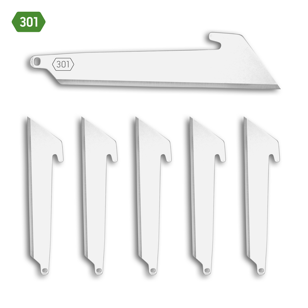 300 (3.0")  Utility Replacement Blades 6-Pack - Stainless