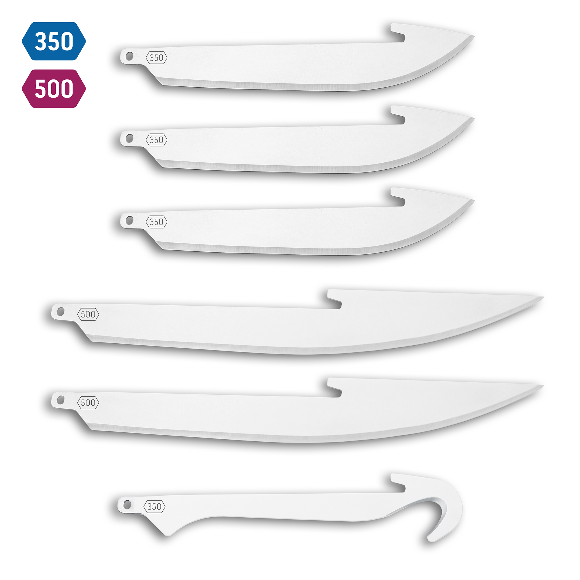 5.0" COMBO BLADE PACK | 6-PACK-1-Outdoor Edge