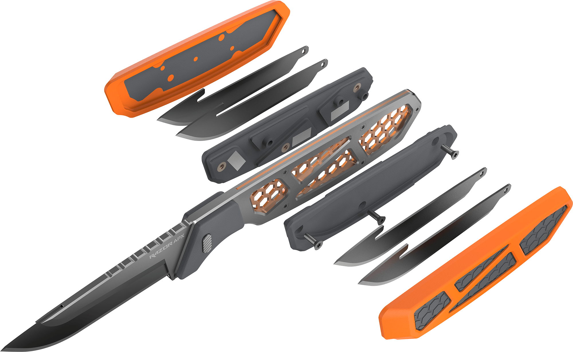 3.0" RAZOR APX HUNTING KNIFE-10-Outdoor Edge