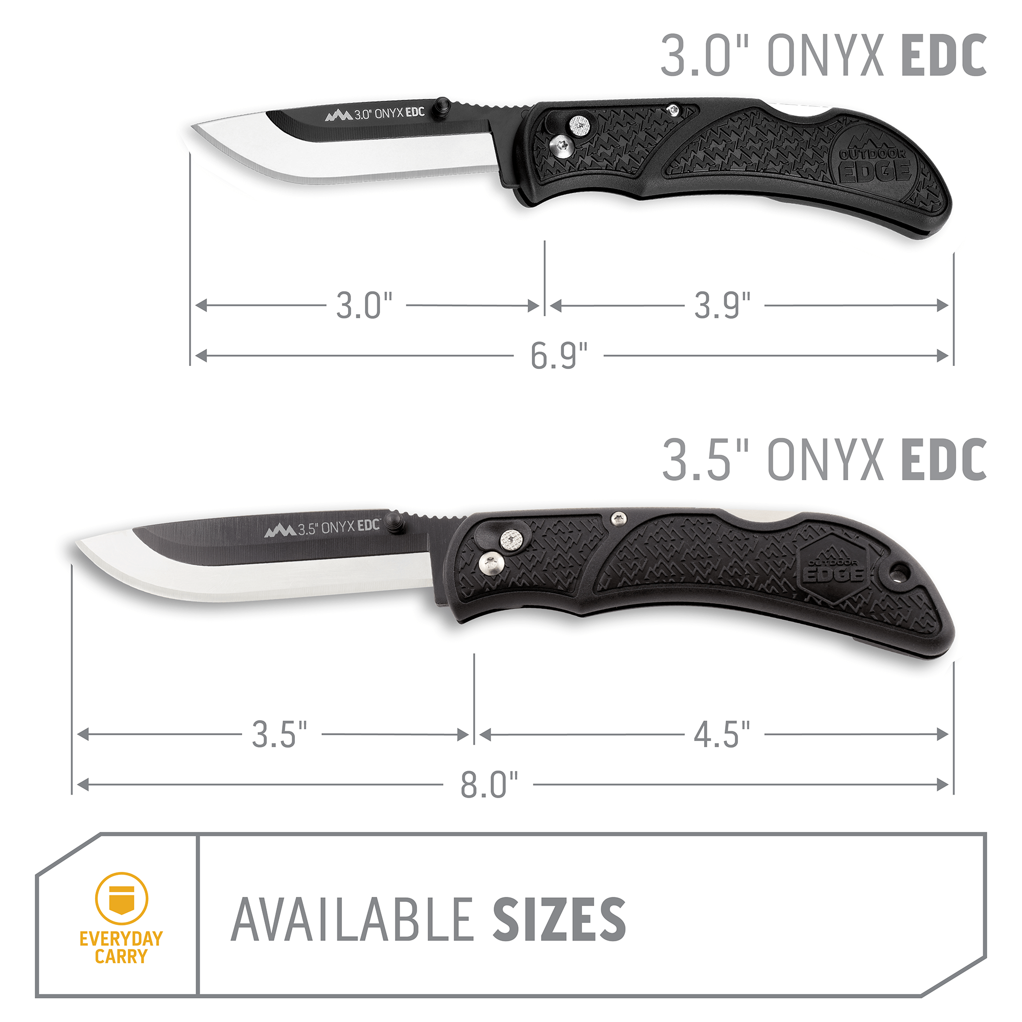 3.5" RAZOR ONYX | 27 BLADES