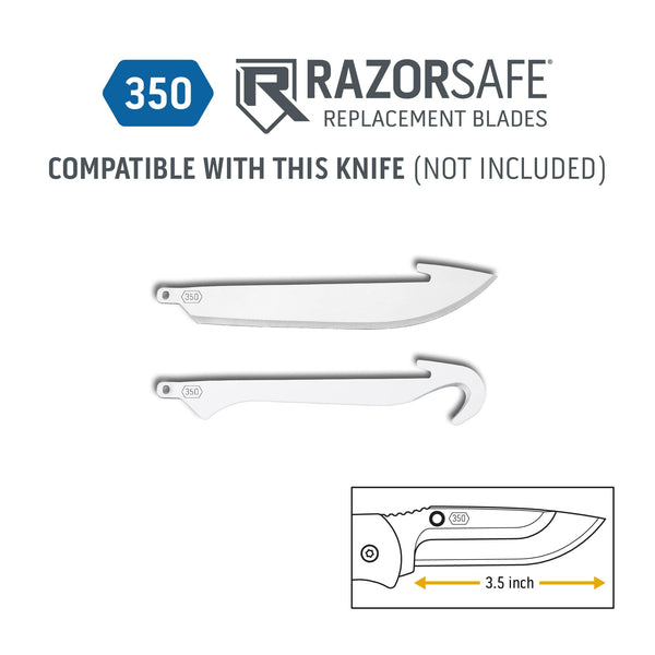 3.5" RazorEDC Lite Replaceable Blade Carry Knife