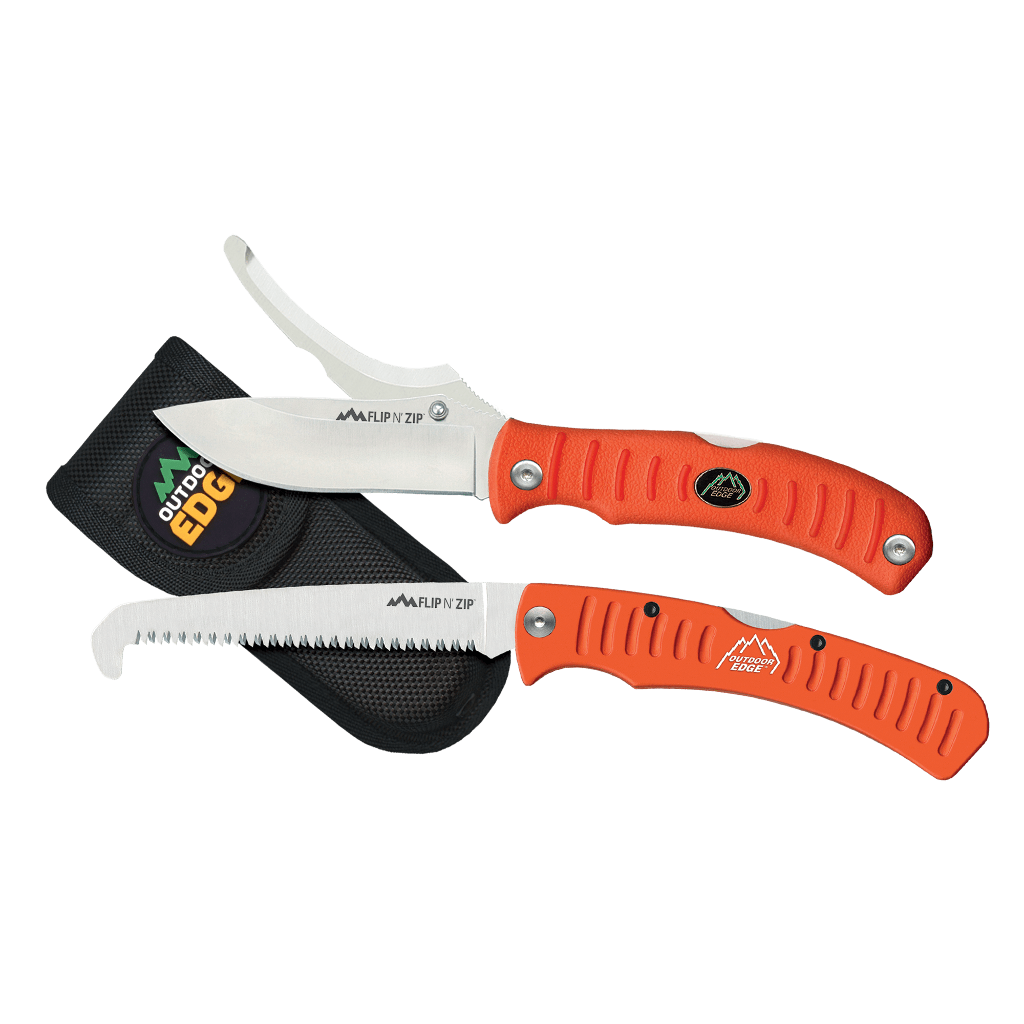 Outdoor Edge Flip n' Zip Combo Skinning Knife and Saw Product Photo
