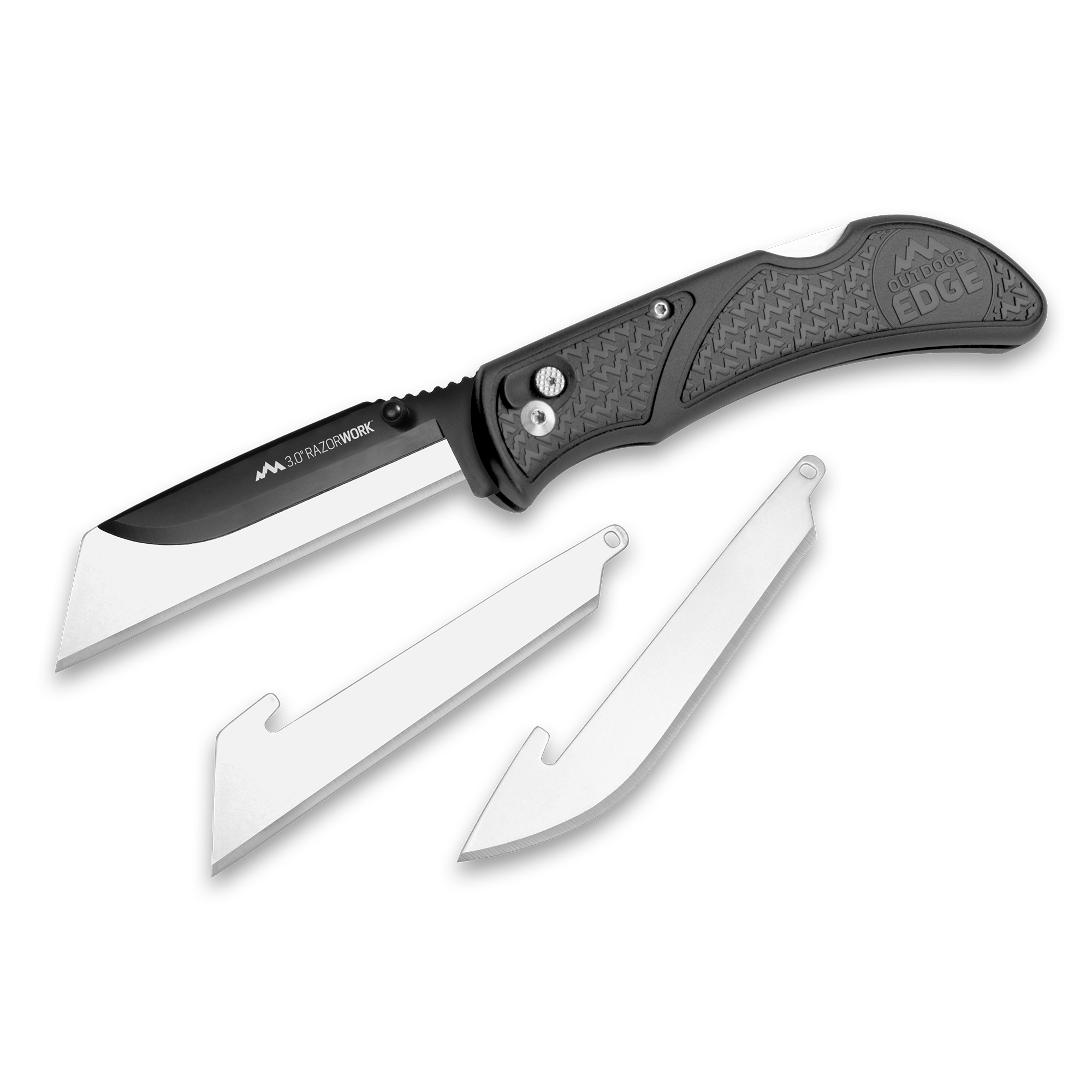 Hobby Knife with Five Fine Point Carving Blades