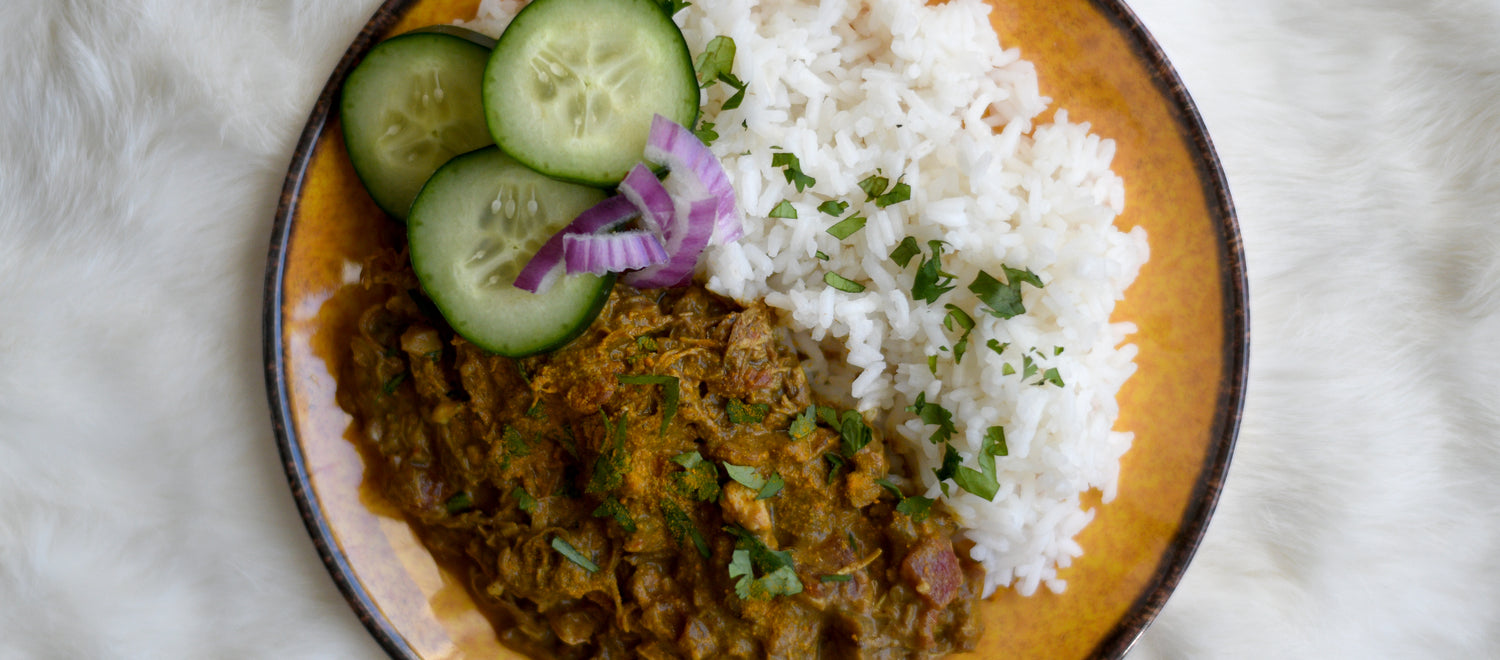 CROCK POT RABBIT KORMA with Jeff Benda