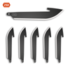 250 (2.5") Drop-point Replacement Blades 6-Pack - Black-Oxide