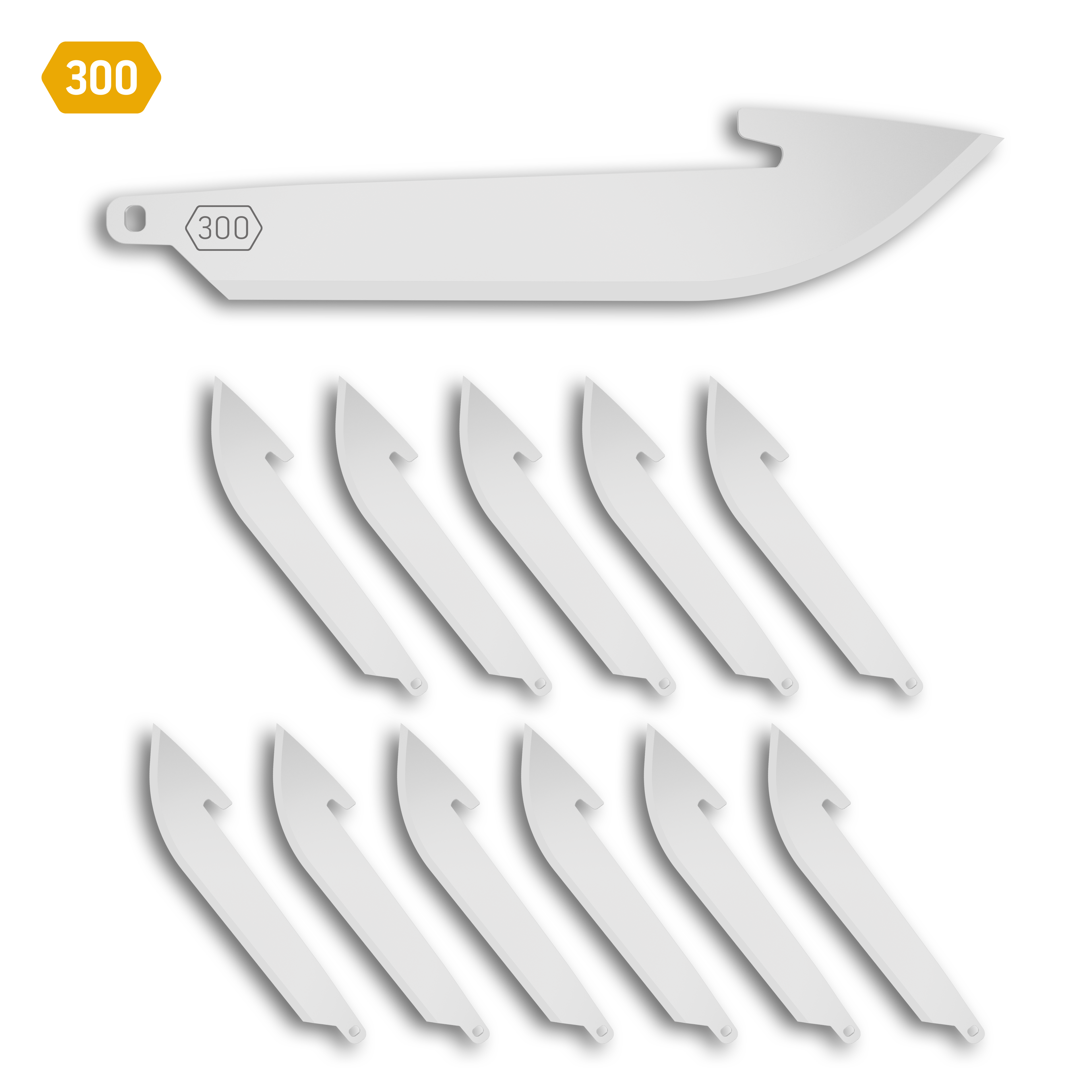 3.0” DROP-POINT BLADE PACK | 12-PACK