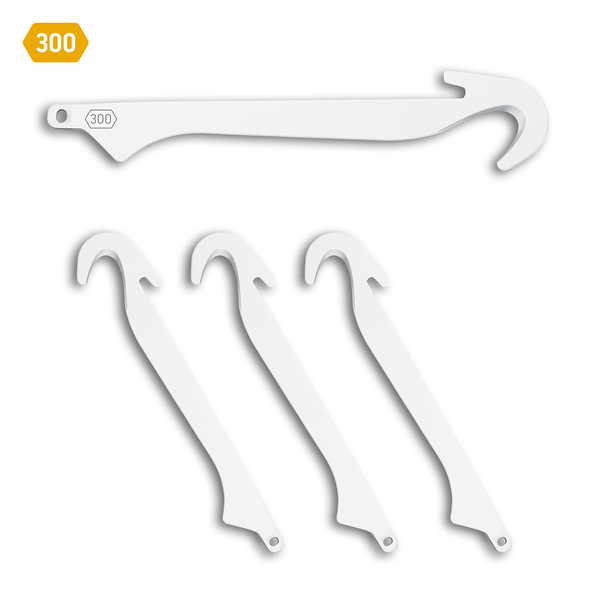 300 (3.0")  Gutting Replacement Blades 6-Pack - Stainless