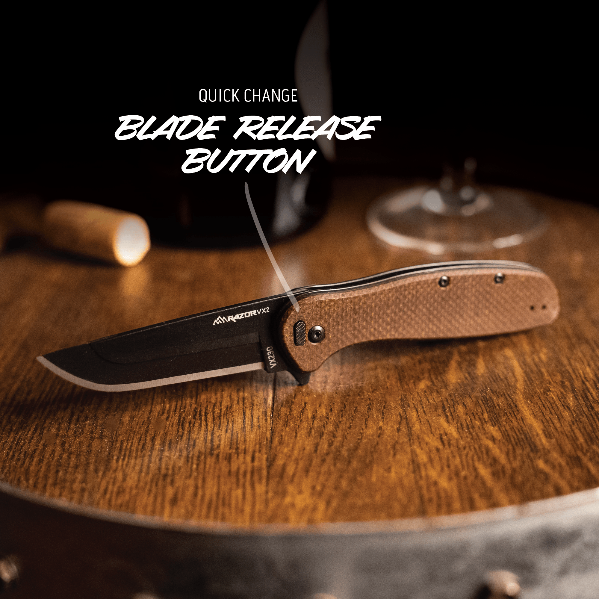 RAZOR VX2 | BROWN MICARTA RAZOR VX2 | BROWN MICARTA