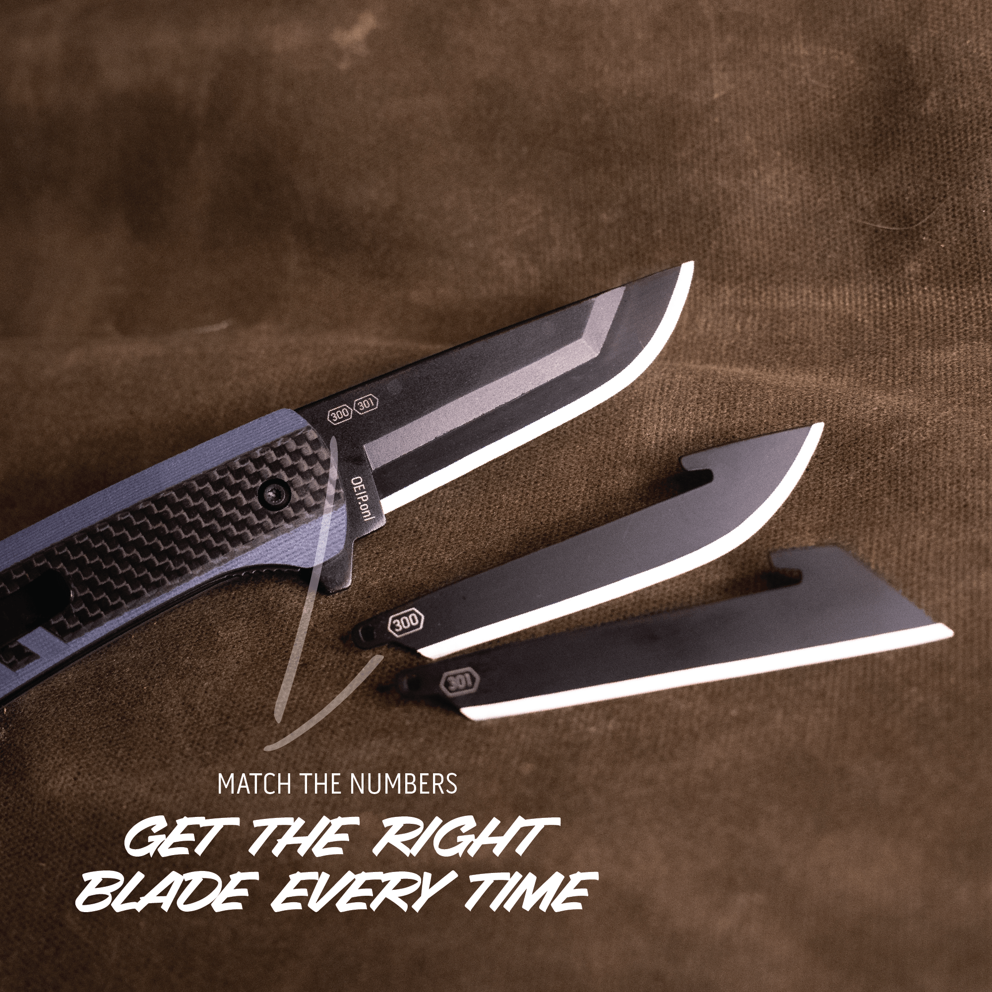 RAZOR VX4 | BLUE G10 & CARBON