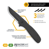 RazorVX2 | 3.0" Replaceable Blade Every Day Carry Knife with Spring Assisted Flipper