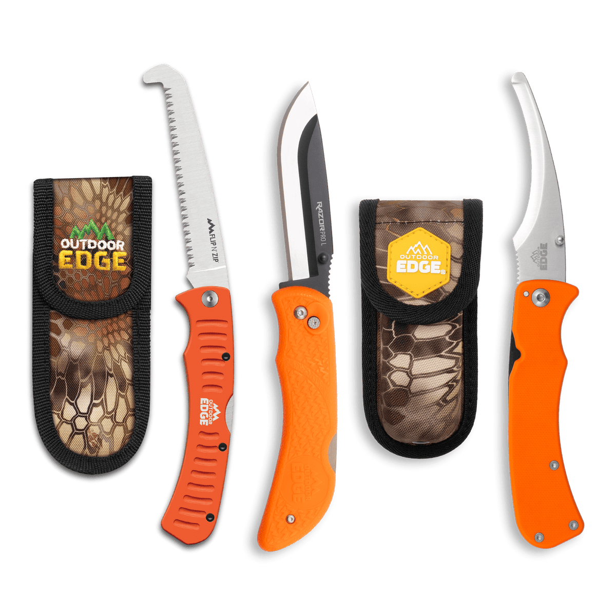 Complete Field Dressing Kit: ZipPro® + RazorPro® L + Flip-N-Zip™ Saw
