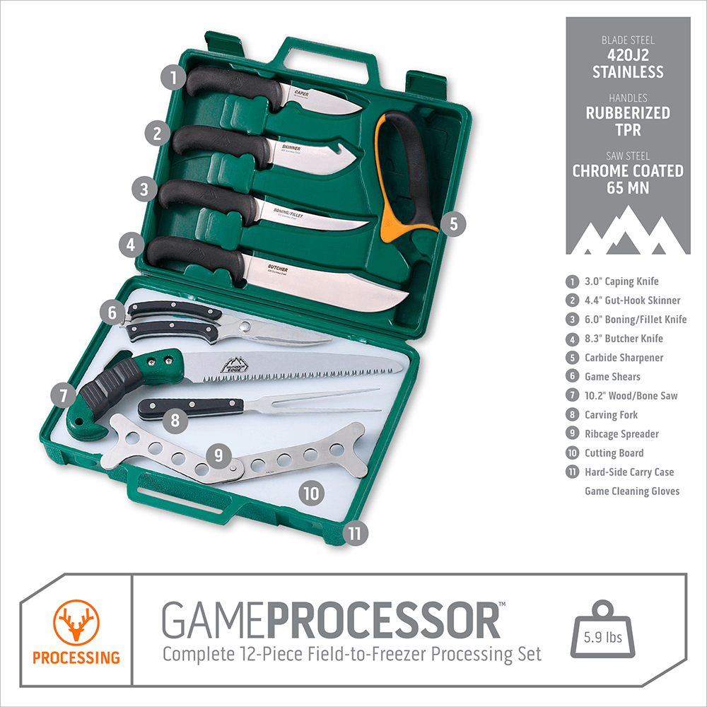  Outdoor Edge Game Shears - Spring Loaded with Serrated
