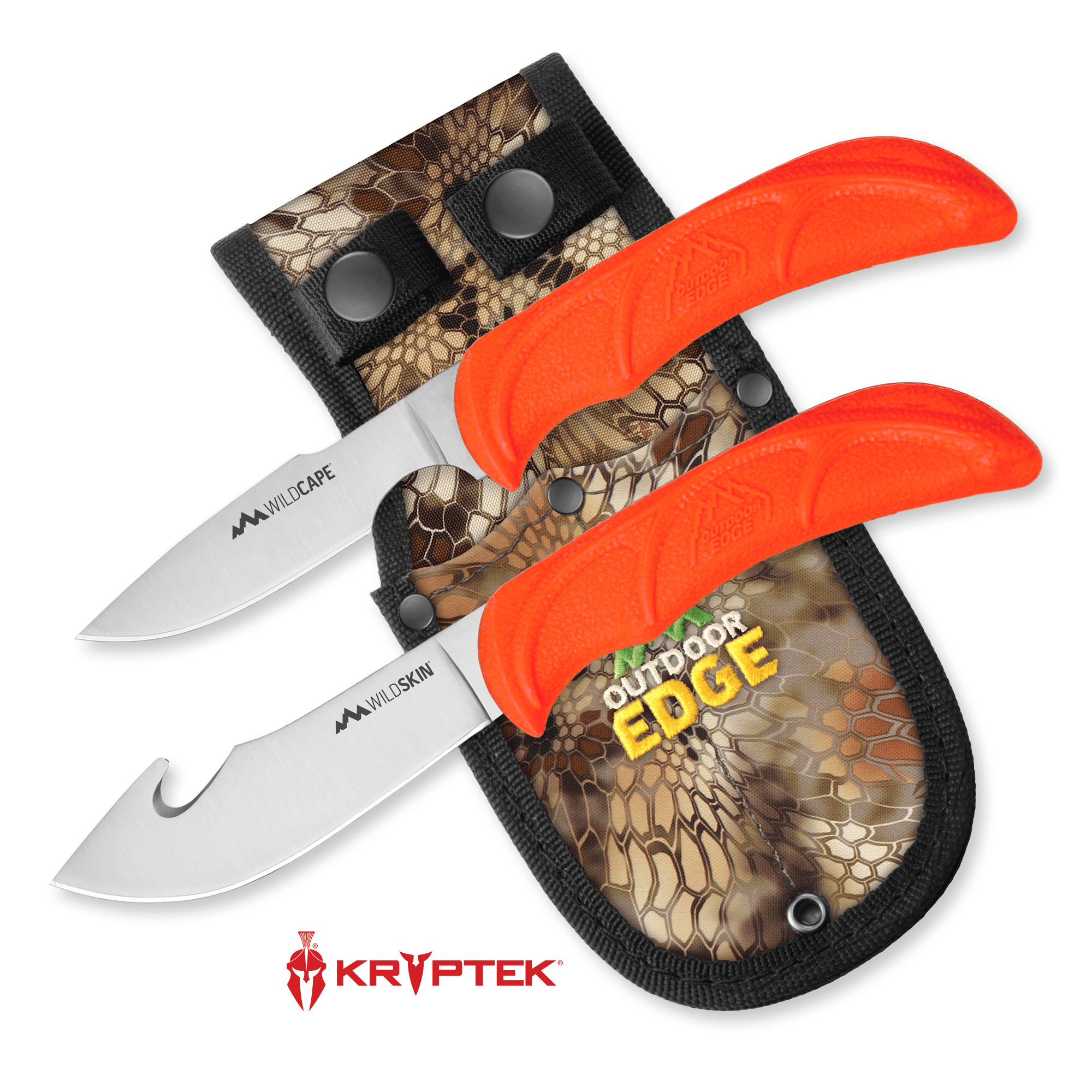 Outdoor Edge WildPair Gut-hook Skinner and Caping Knife Product Photo