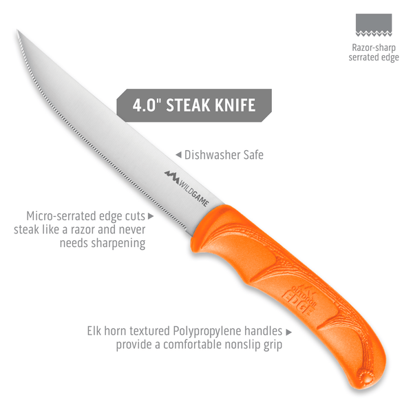 Outdoor Edge WildGame Steak Knife Set