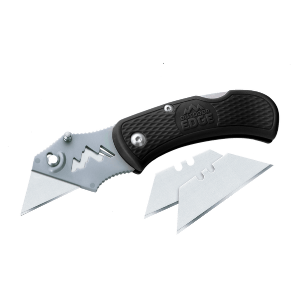 Outdoor Edge Black B.O.A. (Box Opening Assistant) Utility knife product photo