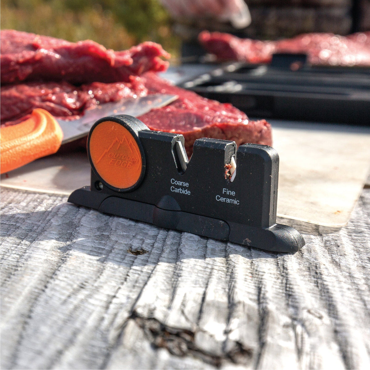 Edge-X SX-100 2-Stage Knife Sharpener | Pocket Carbide + Ceramic
