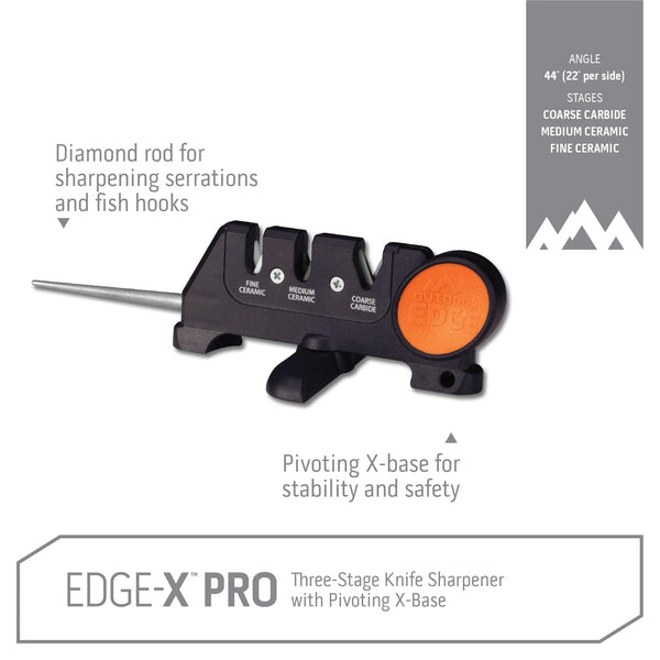 Edge-X Pro Sharpener, Three-Stage Sharpener