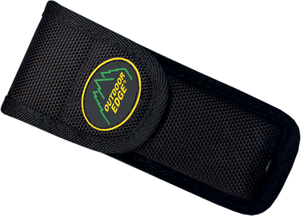 Outdoor Edge Flip n' Zip Skinning knife product photo showing sheath.