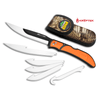 Outdoor Edge Orange RazorBone Hunting Knife with extra blades product photo on white background