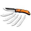 Outdoor Edge Orange 3.5" RazorLite™ EDC replaceable blade knife product photo on white