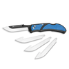 Outdoor Edge Blue 3.0" RazorLite™ EDC replaceable blade knife product photo on white